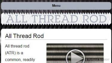 Threaded Rod Grades Chart