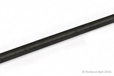 TRI21000LHX3-003P Low Carbon Steel Threaded Rod 1-8x3 ft