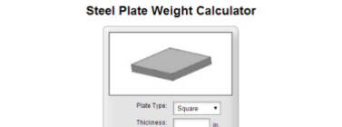 Plate Weight Calculator