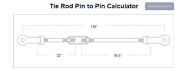 Tie-Rod Calculator