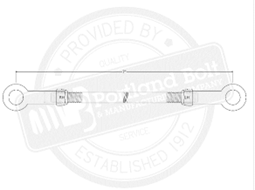 How to measure a tie rod assembly.