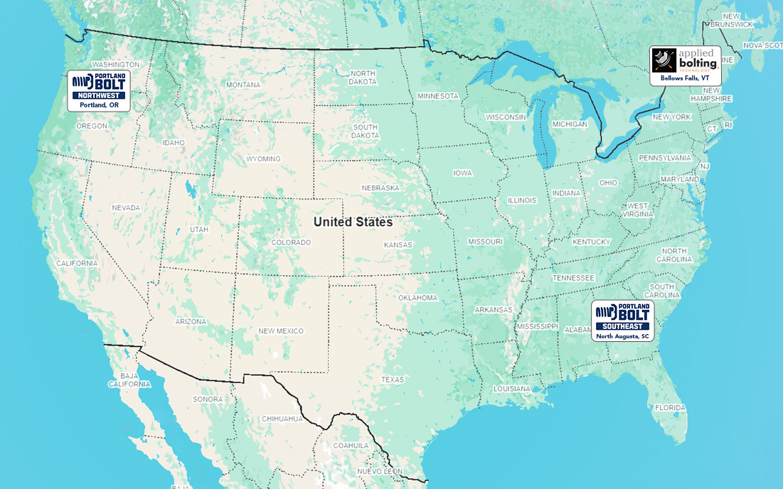 Locations as of 5-2025