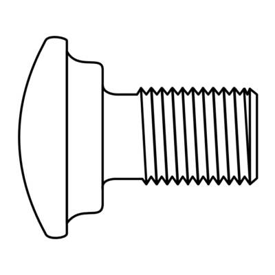 Drawing of a splice bolt