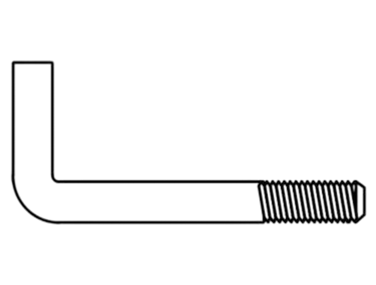 90-degree Anchor Bolts