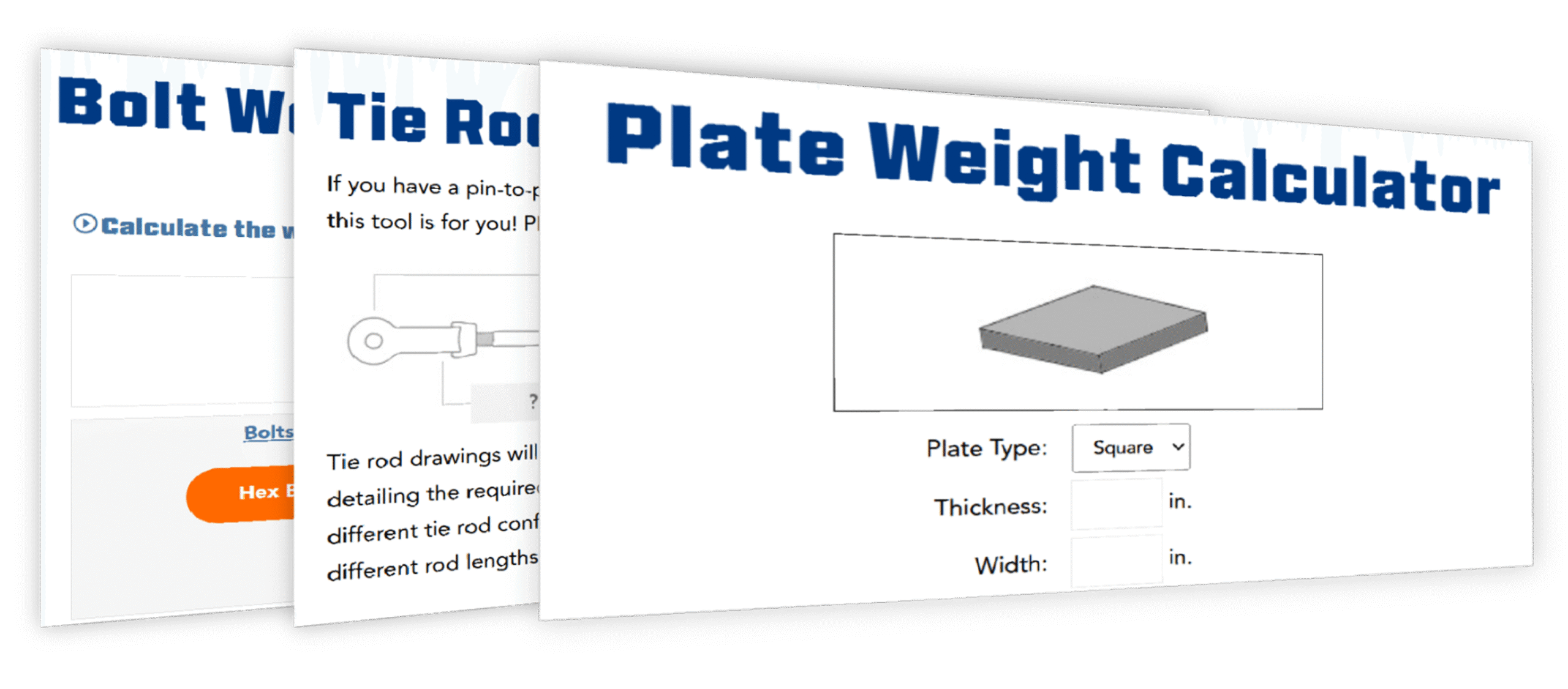 Fabrication Calculators