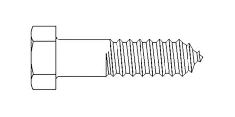 Hex Lag Screw